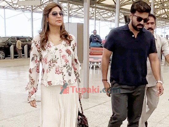 Ram Charan N Upasana Off To Maldives